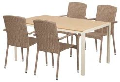 Sesongavslutning|Hagestoler^Sunlife Hagestol Lissabon rotting/metall - ® Natur