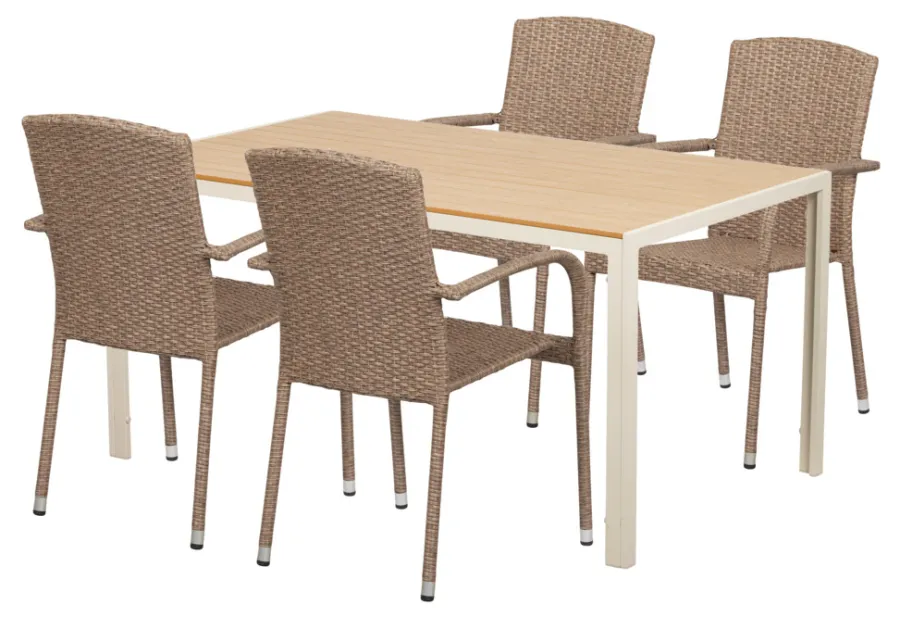 Sesongavslutning|Hagestoler^Sunlife Hagestol Lissabon rotting/metall - ® Natur