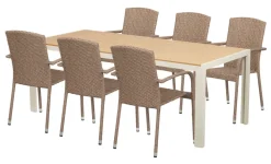 Sesongavslutning|Hagestoler^Sunlife Hagestol Lissabon rotting/metall - ® Natur