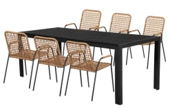 Hagestoler^Sunlife Hagestol Madison – ® Svart/natur