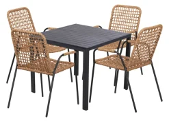 Hagestoler^Sunlife Hagestol Madison – ® Svart/natur