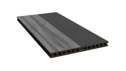 Terrassebord^Kirkedal by TreeTops Heimdal terrassebord kompositt svart/grå 22x130x4000 mm Black/Grey