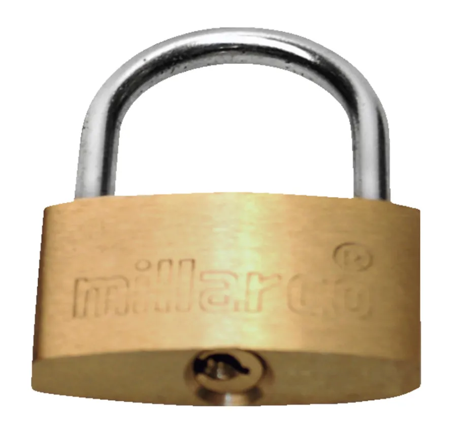 Hengelåser^Millarco Hengelås m/tre nøkler 40 mm