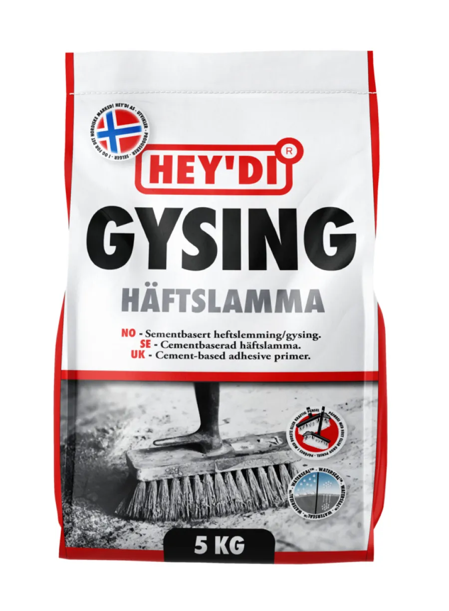 Sement & Mørtel^Hey'di Gysing 5 kg