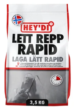 Sparkelmasse^Hey'di Lett Repp universalsparkel 3,5 kg