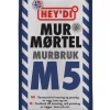 Sement & Mørtel^Hey'di Mur- og pussmørtel M5 20 kg
