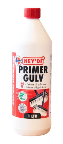Fugeprodukter^Hey'di Primer Gulv 1 liter