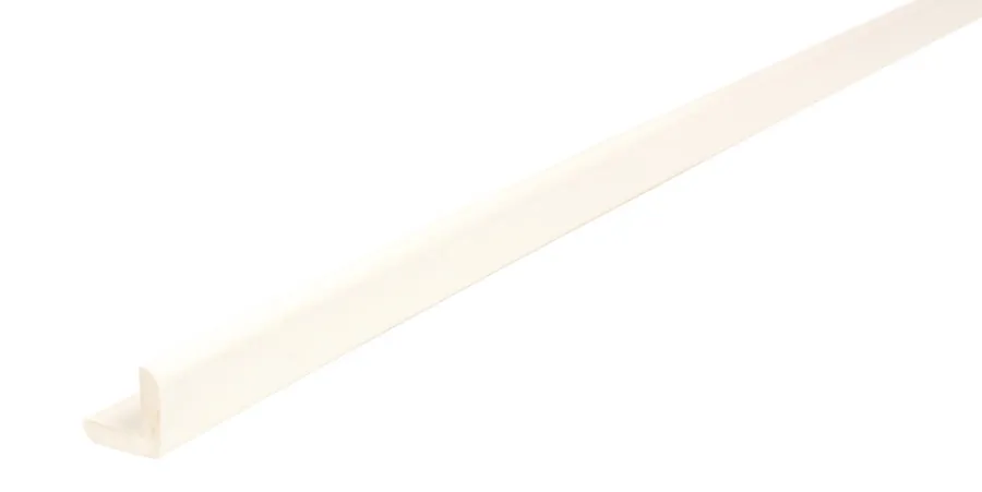 Lister^Hornbaek Hjørnelist plast hvit – 31 x 31 x 3000 mm