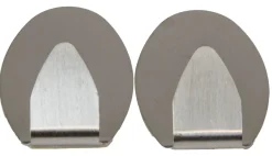 Knagger & Knaggrekker^Target Håndklekroker oval 2 stk. metall -