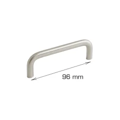 Grep & Hengsler^Home it Håndtak U-form stål 96 mm - 2 stk.