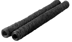 Nettinggjerder^Garden Hønsenetting 60 cm x 10 meter - ® Svart