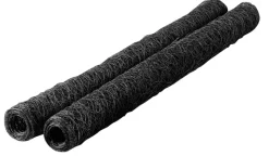 Nettinggjerder^Garden Hønsenetting 45 cm x 10 meter - ® Svart