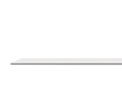 Hyller^Snapwall Hobbyplate hvit 18 x 300 x 2400 mm
