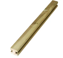 Stolper & Påler^ H-stolpe impregnert 85 x 85 x 2700 mm