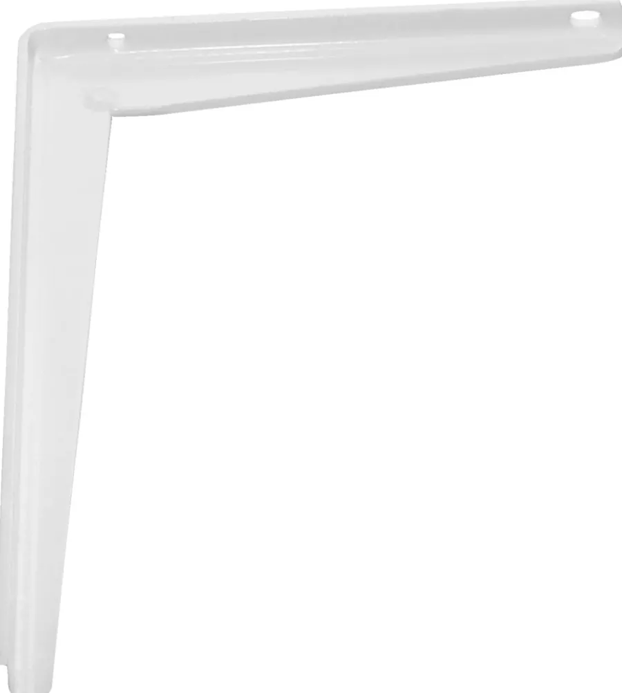 Veggskinner & Hylleknekter^Home it Hyllebrakett T-profil 200 x 250 mm hvit
