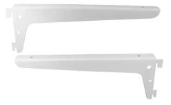Veggskinner & Hylleknekter^Home it Hylleknekt hvit 270 mm - 2 stk.