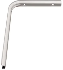 Veggskinner & Hylleknekter^Home it Hylleknekt U-profil 200 x 250 mm hvit