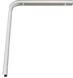 Veggskinner & Hylleknekter^Home it Hylleknekt U-profil 250 x 300 mm hvit