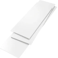 Hyller^Royal Hylle melamin hvit 22 mm x 30 x 100 cm