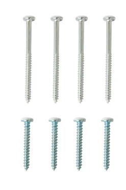 Veggskinner & Hylleknekter^Home it Hyllemonteringssett t/Rack-system hvit