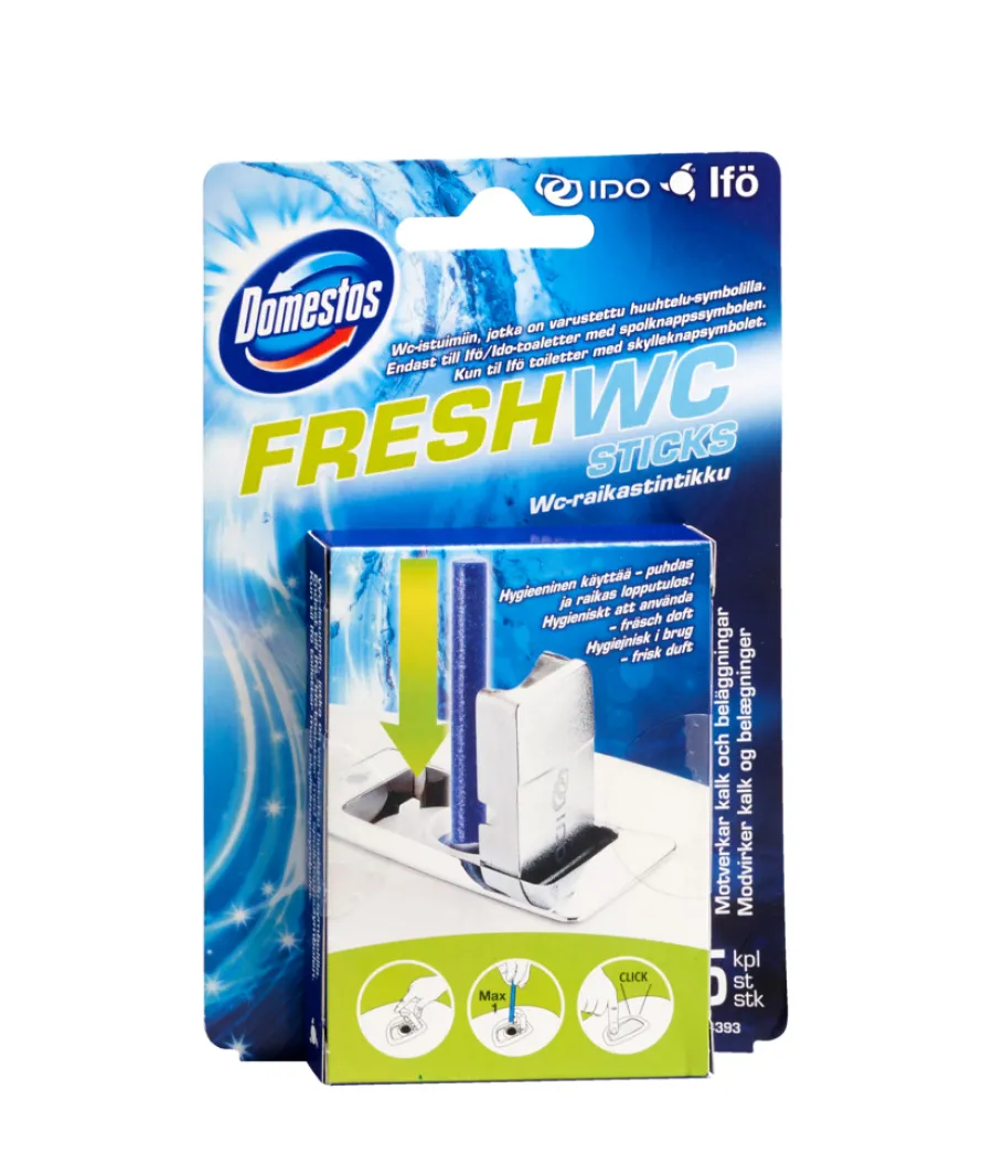 Rengjøringsmidler^Domestos Ifö fresh WC sticks 5 stk -