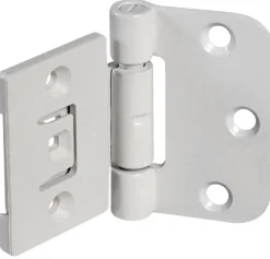 Grep & Hengsler^Home it Innstikkshengsel justerbart 40 x 65 mm - 2 stk. Hvit