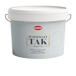 Takmaling^Gjøco Interiør 02 9 liter tak - Hvit base