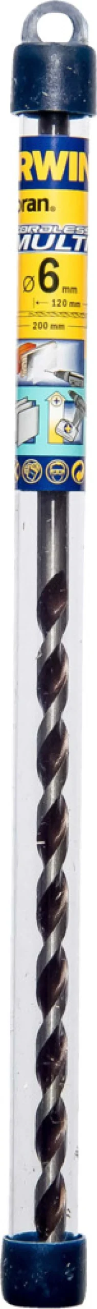 Bor & Bits^Irwin Cordless Multi bor 6 x 200 mm