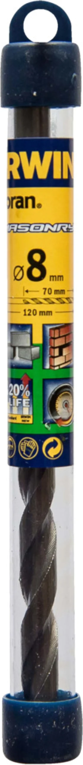 Bor & Bits^Irwin Masonry installasjonsbor 8 x 120 mm