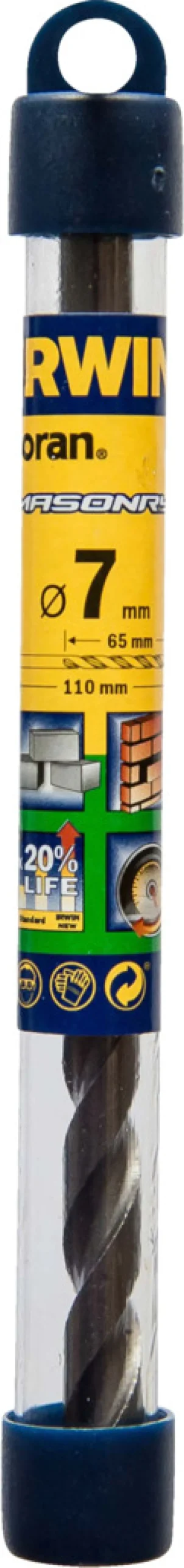 Bor & Bits^Irwin Masonry installasjonsbor 7 x 100 mm