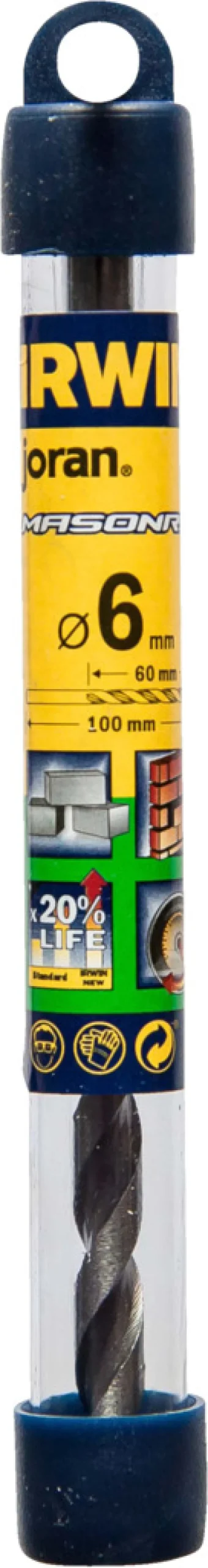 Bor & Bits^Irwin Masonry installasjonsbor 6 x 100 mm
