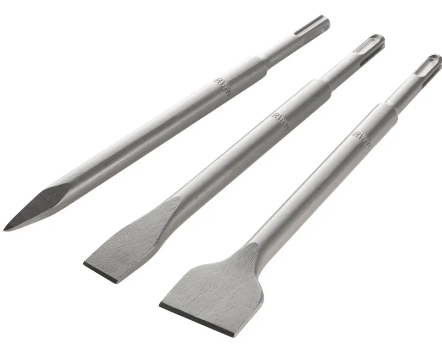 Bor & Bits^Irwin meiselsett SDS Plus 3 pk.