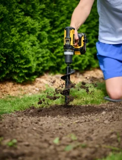 Øvrig Tilbehør|Øvrige Hageredskaper^Garden Jordbor til bormaskin 2-pk. - ®