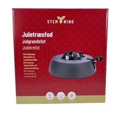 Juledekorasjoner^Stemning Juletrefot i plast til juletre på maks. 3 meter