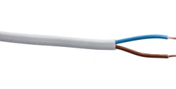 Kabler & Ledninger^Elworks Kabel flat 2x0,75mm² 25 m med jord