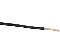 Kabler & Ledninger^Elworks Kabel FQ 2.5 20 m/ring Svart