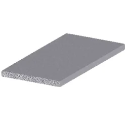 Profillister^ Kantlist flat aluminium - 2 x 15 mm x 1 meter