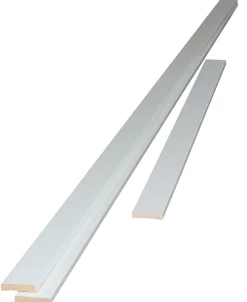 Lister^Rindalslist Karmlist sett 10x58 mm furu slett malt NCS S 0502-Y Bomull