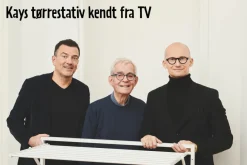Tørkestativer^Kay vegghengt tørkestativ 100 x 61 x 68 cm - hvit