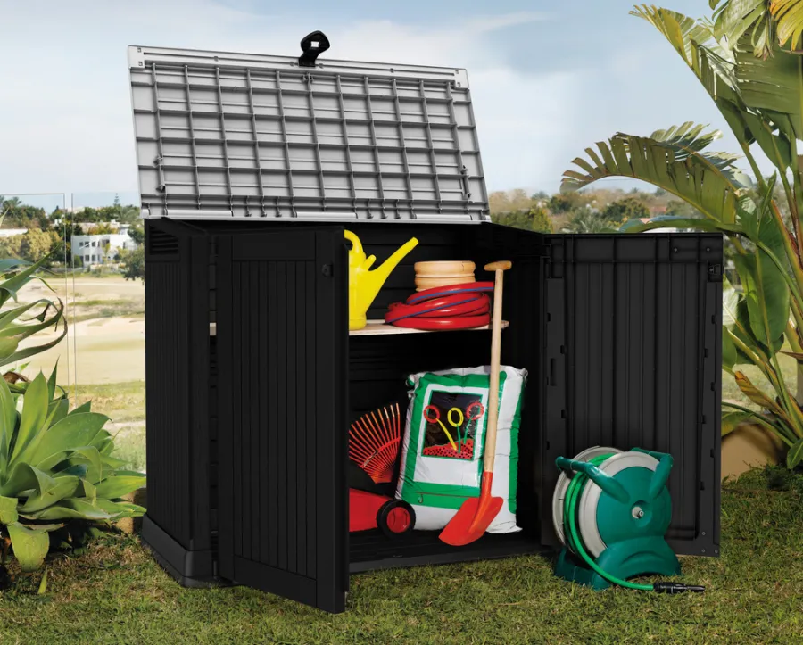Redskapsboder^Keter oppbevaringsbod Store-It-Out MIDI