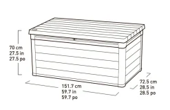 Putekasser^Keter putekasse Denali - 570 liter