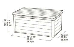 Putekasser^Keter putekasse Denali - 570 liter