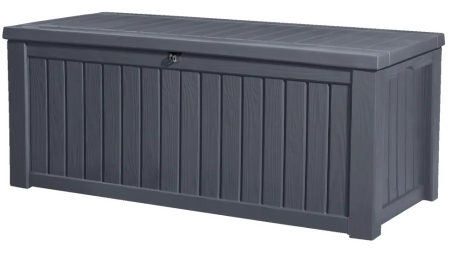Putekasser^Keter putekasse Rockwood 570 liter grå