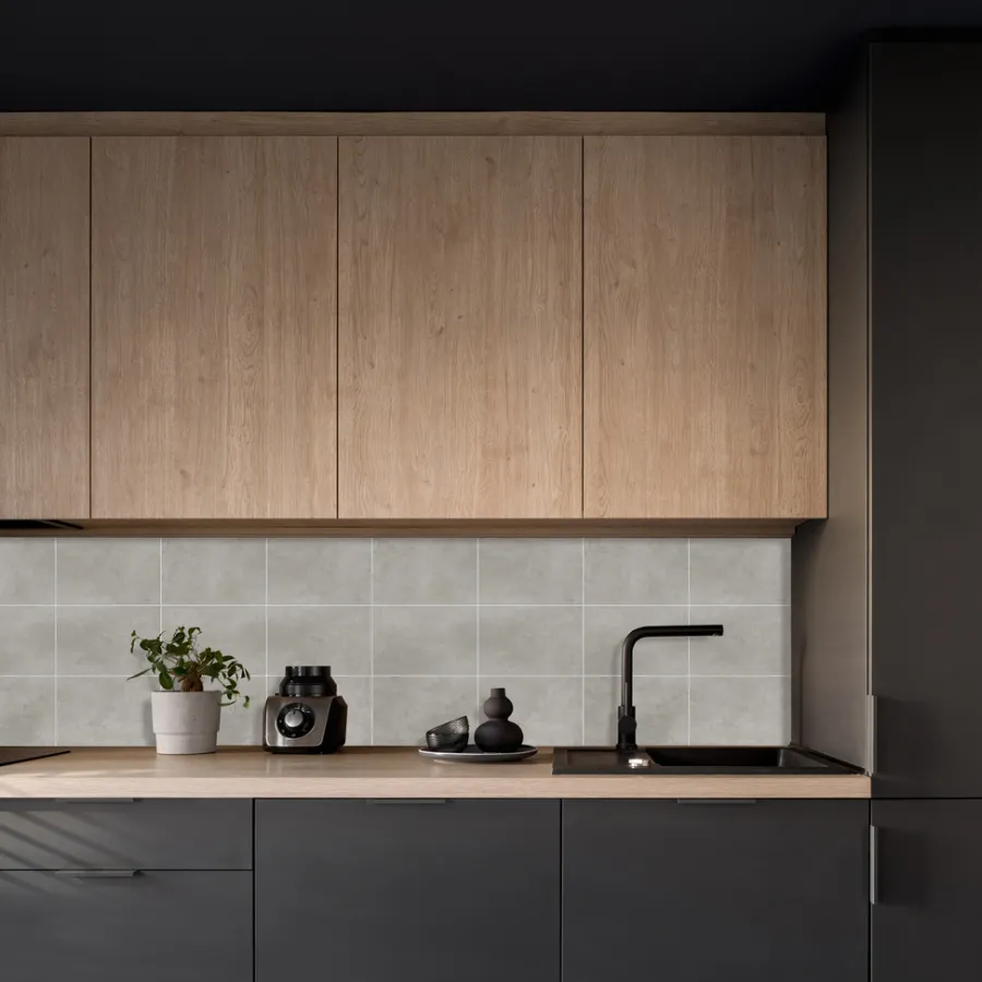 Kjøkkenplater^Kitchenline Kjøkkenplate 610 x 610 mm Concrete Kerra