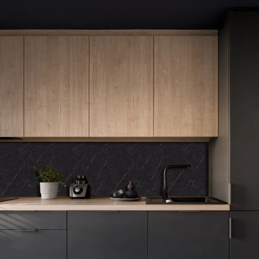 Kjøkkenplater^Kitchenline Kjøkkenplate 610 x 610 mm Granite