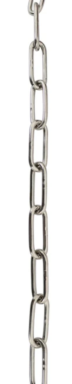 Kjettinger & Vaiere^Home it Kjetting langlenket rustfritt stål Ø3 mm x 2 meter