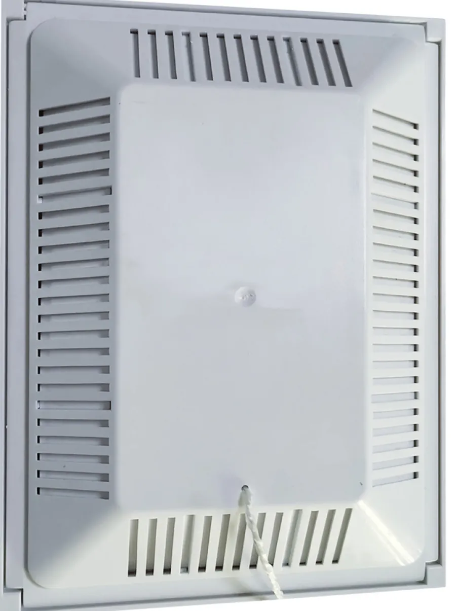 Ventilasjon^Klimair Klaffventil 10 x 15 cm - hvit