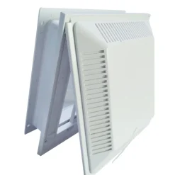 Ventilasjon^Klimair Klaffventil 15 x 15 cm - hvit