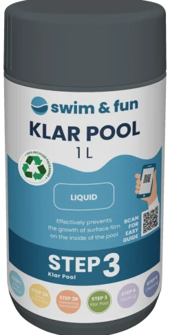 Bassengtilbehør & Pleie^Swim & Fun Klar Pool 1 liter -