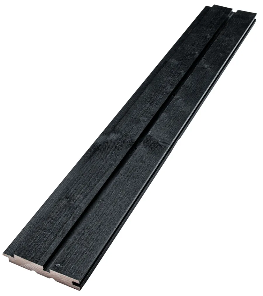 Impregnert Tre^ Kledning vertikal 25 x 125 mm 3 meter